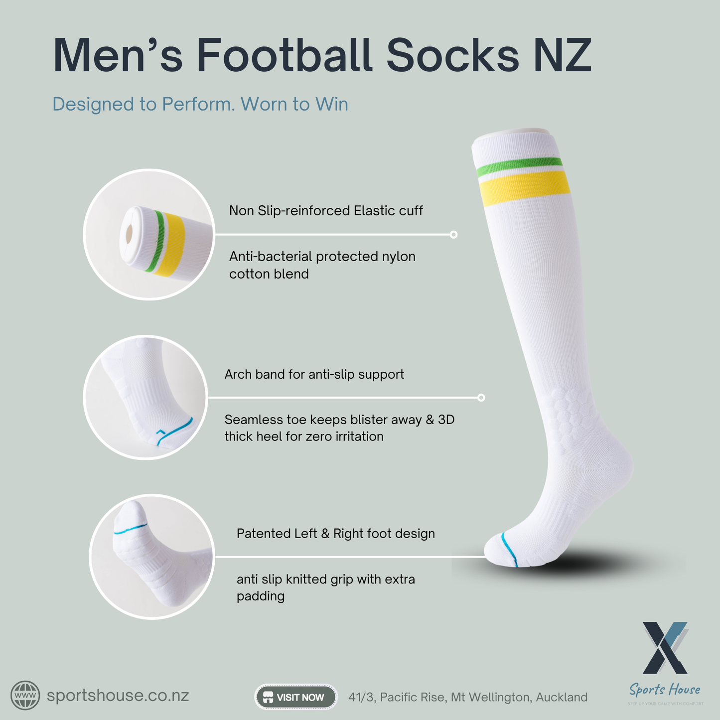 Men's Football Over-the-Calf Socks
