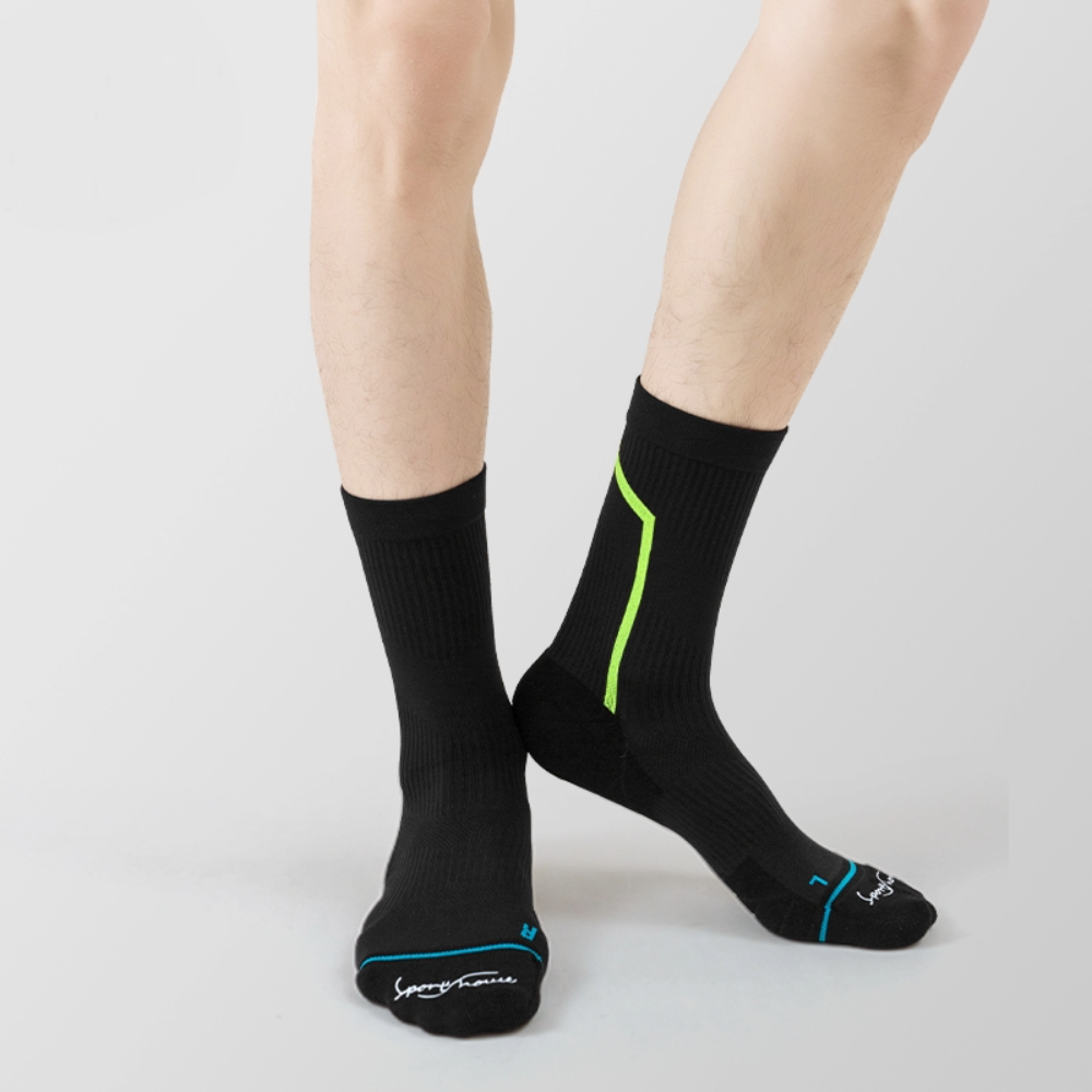 Crew Length Cycling Socks
