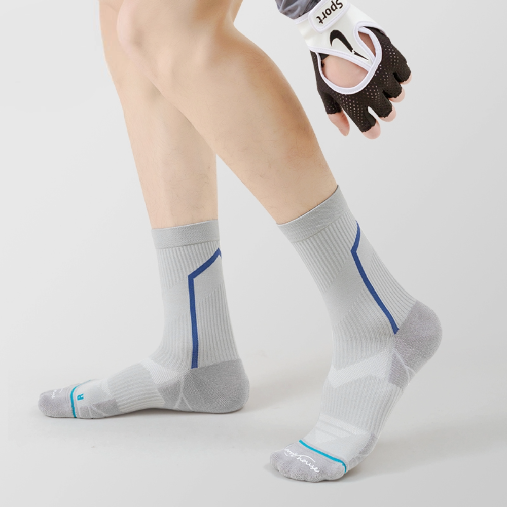 Crew Length Cycling Socks