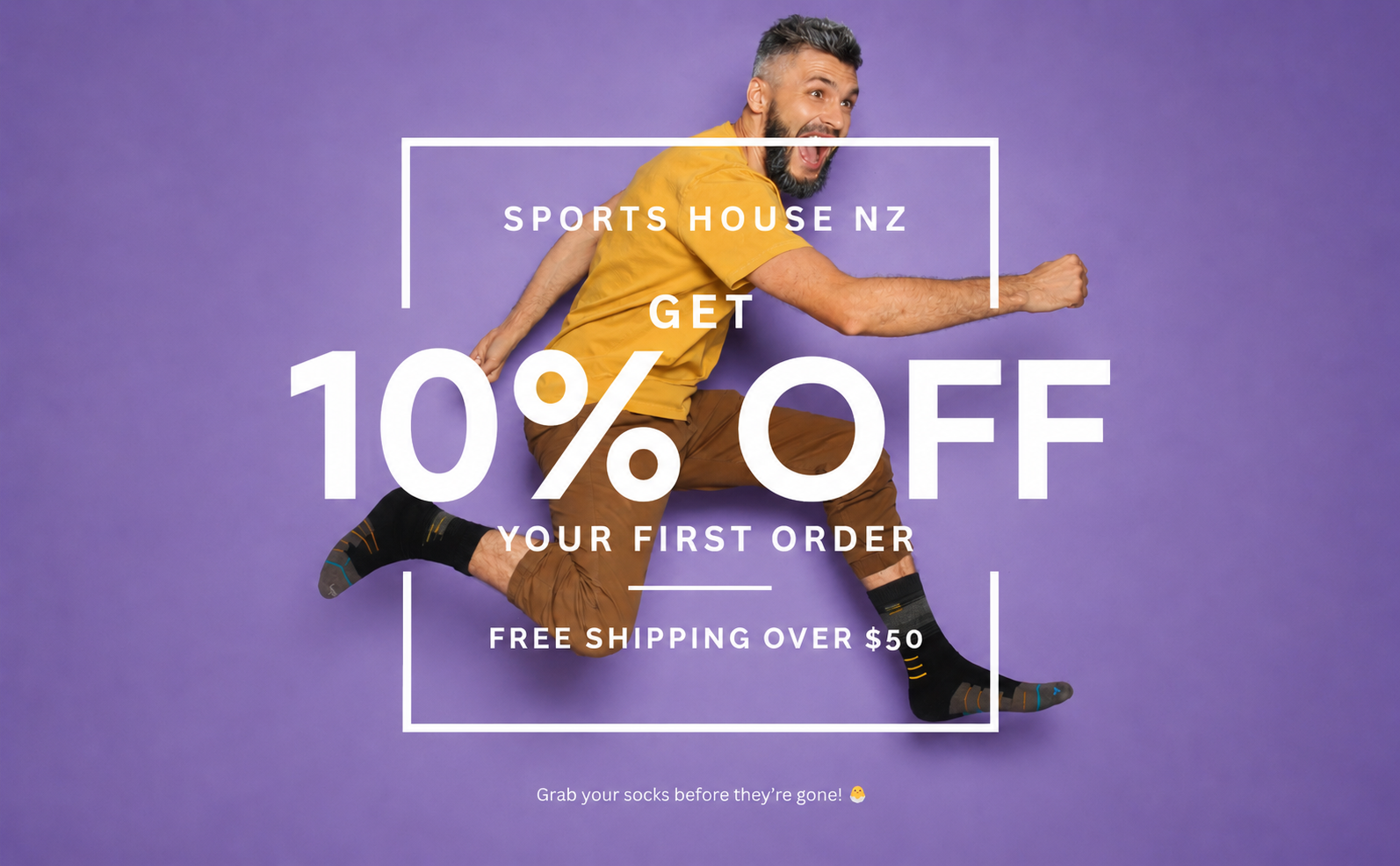 Sports House NZ performance sock