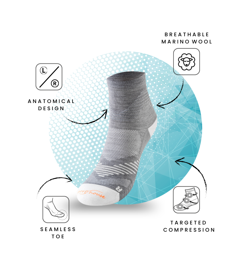 Sports house NZ women marino hiking socks 