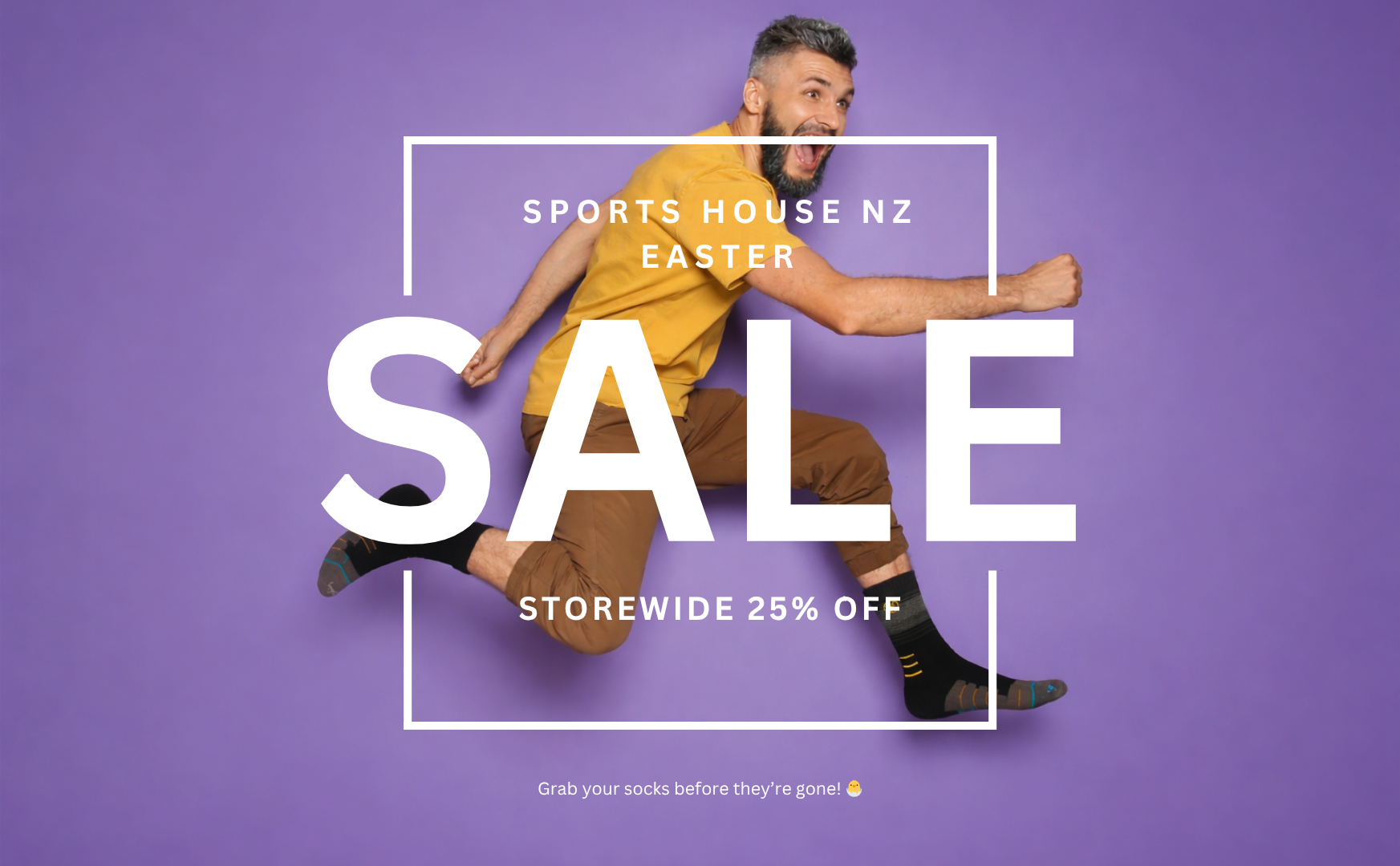 Sports house NZ performance socks easter sale NZ