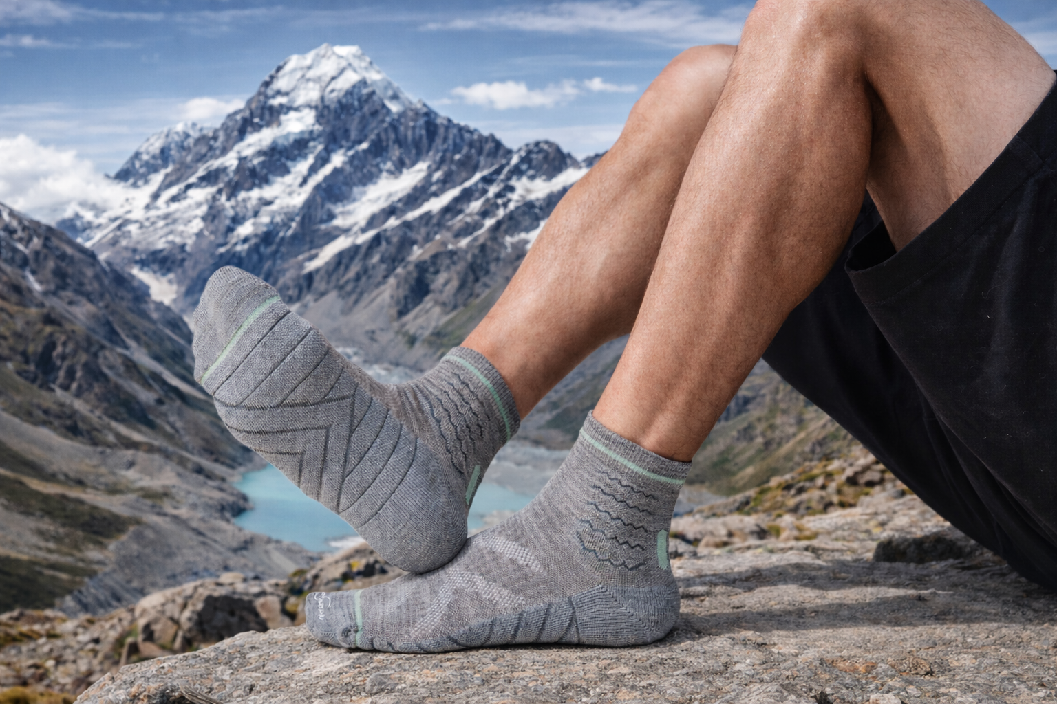 sports house NZ men's hiking socks with breathability