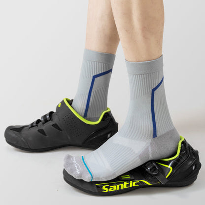 High cuff aero cycling socks lightweight breathable bike socks for road cycling