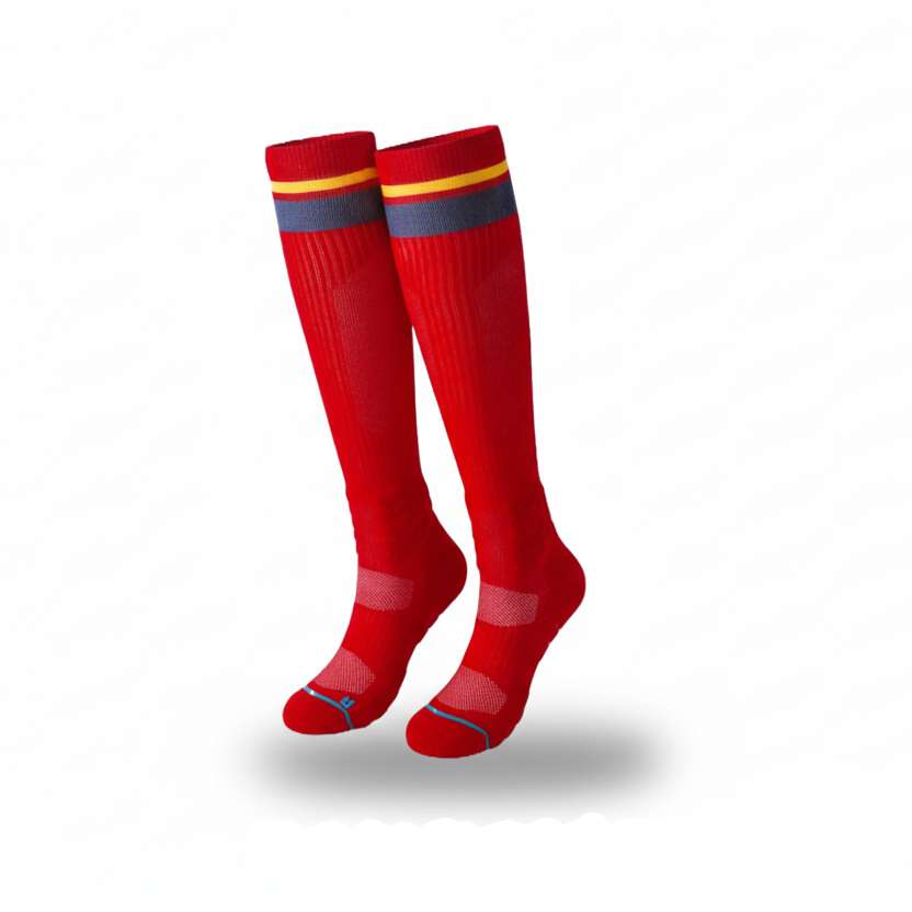 Men’s football socks NZ with compression support and padded performance fit