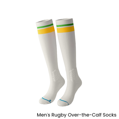 Men’s rugby socks NZ with padded compression and anti-blister design