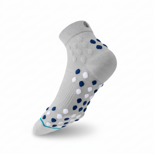 Men’s running grip socks NZ with anti-slip knitted traction for stability