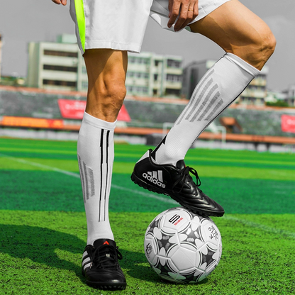 Men’s soccer socks designed for match day performance and comfort