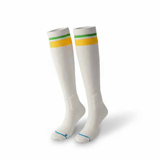 Men’s football socks NZ with padded compression and anti-blister design