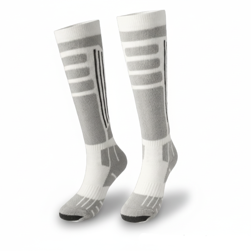 Women’s merino wool ski socks providing warmth moisture control and comfort for alpine skiing